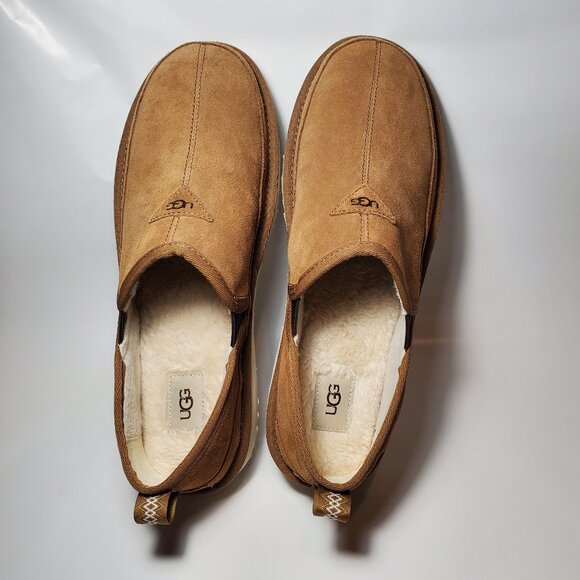 LIKE-NEW UGG Men’s Romeo Size 13 Boot Chestnut Slipper Shoe - Picture 5 of 11